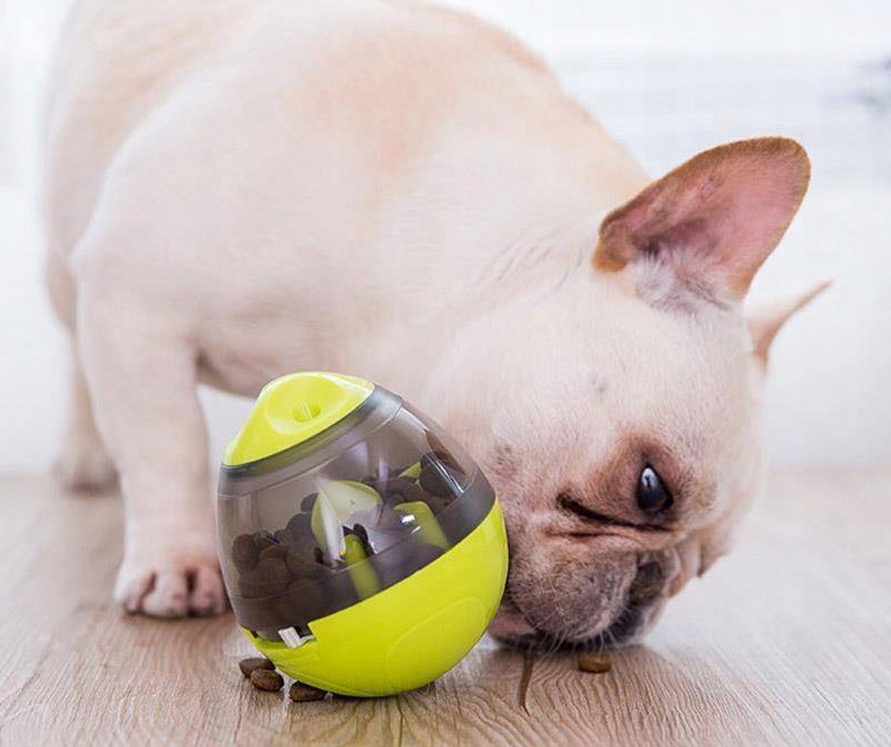 Zabawka dla psa z dozownikiem na jedzenie przysmak interaktywna